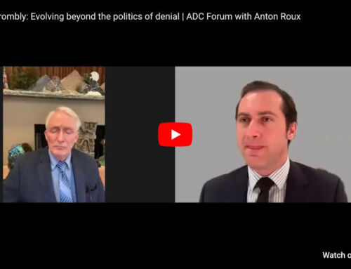 Adam Trombly: Evolving beyond the politics of denial | ADC Forum with Anton Roux